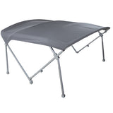 8'6"x10' Deluxe Frame & Fabric Kit - PontoonBoatTops.com